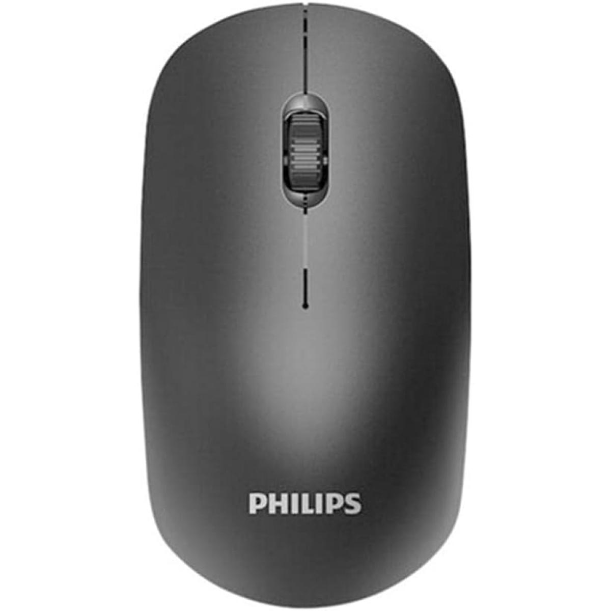 Philips M315 Wireless Silent Rechargeable Mouse 1600 Dpi Silent - Black