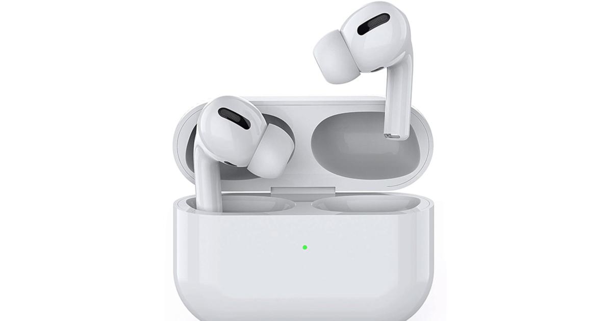 سماعات Movenchy Airpods Tesna Pro 2 Bluetooth with Active Noise Cancelling - White