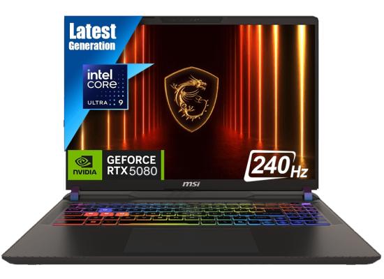 MSI Vector 16 HX AI (2025) A2XWIG NEW Intel Core Ultra 9 Gen II 275HX 24-Cores w/ NVIDIA RTX™ 5080 16GB DDR7 & 2.5K IPS 240Hz Display , Cosmos Gray product thumbnail 2