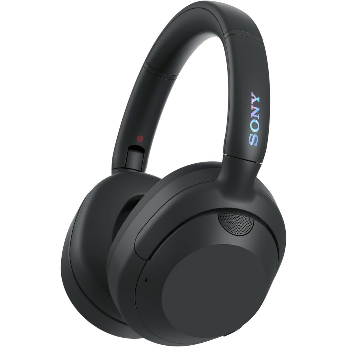 Sony ULT WEAR Over-Ear Noise Cancelling Bluetooth Headphones with Alexa Built-in, Comfortable Design, 30-Hour Battery, Massive Bass - Black