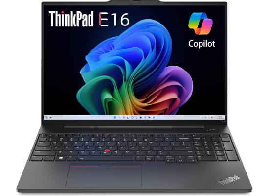 Lenovo NEW ThinkPad Edge E16 Gen 3 (2025) AMD Ryzen™ 7 250 AMD Ryzen™ AI High-Performance 8-Core w/ AMD Radeon™ 780M Graphics - Black