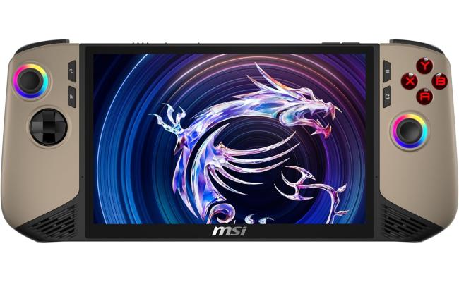 MSI Claw 8 AI+ (2025) A2VM Copilot+ PC Gaming Handheld Intel® Ultra 7 Gen II 258V 8-Core NPU For Faster AI Acceleration w/ Intel® Arc™ GPU & 8” Touch 120Hz Display , Sandstorm