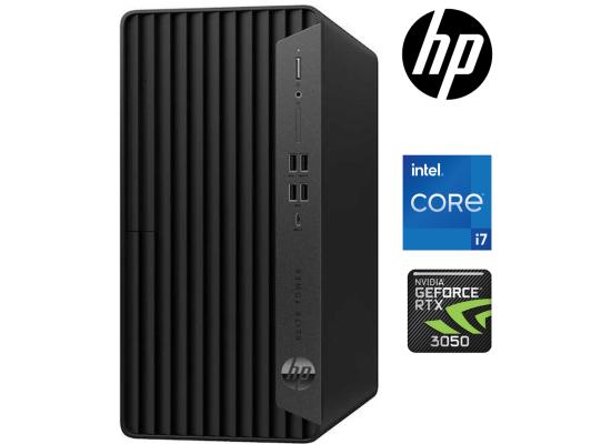HP Elite Tower 800 G9 Desktop PC (2024) 14Gen Intel Core i7 20-Cores For Designing, Editing & Even Gaming w/ Nvidia Geforce RTX 3050 8GB - Black