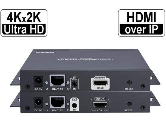 Lenkeng LKV683MATRIX Matrix Extender HDMI over IP 120m 4K 30Hz Zero Latency Transmitter (TX) & Receiver (RX) Kit