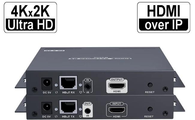 Lenkeng LKV683MATRIX Matrix Extender HDMI over IP 120m 4K 30Hz Zero Latency Transmitter (TX) & Receiver (RX) Kit