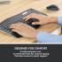 Logitech MK850 Performance Wireless Keyboard and Mouse Combo, Bluetooth Smart, 2.4GHz Wireless Connection, 1000 Dpi Sensor, 8 Buttons, English Layout, Black