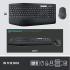 Logitech MK850 Performance Wireless Keyboard and Mouse Combo, Bluetooth Smart, 2.4GHz Wireless Connection, 1000 Dpi Sensor, 8 Buttons, English Layout, Black