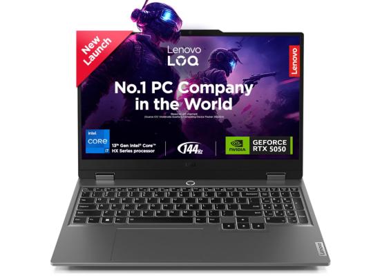 Lenovo NEW LOQ Gaming (2025) 13Gen Intel Core i7 13700HX 16-Cores w/ AI Engine+ LA1 Chip & Nvidia RTX 5050 8GB DDR7 & IPS 144Hz Display - Luna Grey