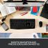 Logitech M280 Wireless Mouse Right-Hand 1000 dpi Optical Sensor 3 Programmable Buttons Extra Comfort and Precision - Black