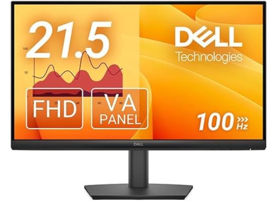 Dell Pro E2225HM 22" Full HD 100Hz Refresh Rate, Edge LED Backlight Technology, Eye Comfort Technology, Panel Mount w/ HDMI & VGA & Display Port , Black