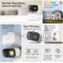 TP-Link Tapo C206 Mini Surveillance Camera Recording 1080P 360° Coverage for Indoor and Outdoor, AI Detection and Notifications, MicroSD Card up to 512GB
