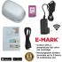 Colop E-Mark Plus Mobile Color Ink Printer For Barcodes, QR-codes, Numbering & Date Battery Life of 5 hours w/ WIFI & USB Interface - Black