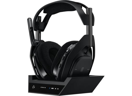 Logitech G Astro A50 X Omni-Platform Wireless Gaming Headset + Base Station for PS5, Xbox, PC: PLAYSYNC Video & Audio Switcher, HDMI 2.1 4K 120Hz VRR, <24 bit/48 kHz, 24hr Battery, 2.4GHz & BT - Black product thumbnail 2