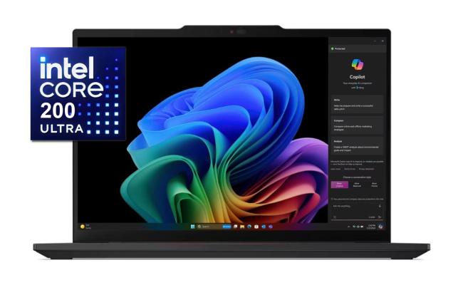Lenovo ThinkPad T14 Gen 6 (2026) Intel® Ultra 7 Gen II 258V 8-Core Extreme Battery Life Enterprise Class Laptop w/ DDR5X 8533Mhz Memory - Black