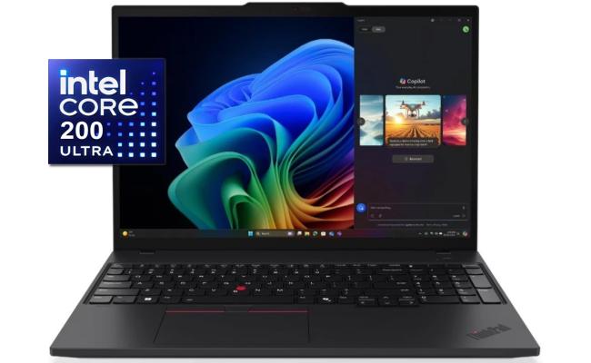 Lenovo ThinkPad T16 Gen 4 (2026) Intel® Ultra 7 Gen II 258V 8-Core Extreme Battery Life Enterprise Class Laptop w/ DDR5X 8533Mhz Memory - Black