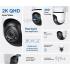 TP-Link Tapo C520WS Outdoor Pan/Tilt Security Wi-Fi Camera with Smart Motion Tracking, IP66 Weatherproof, Multiple Installation Options and Voice Activated Wired/Wireless Networking, White