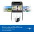 TP-Link Tapo C520WS Outdoor Pan/Tilt Security Wi-Fi Camera with Smart Motion Tracking, IP66 Weatherproof, Multiple Installation Options and Voice Activated Wired/Wireless Networking, White