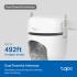 TP-Link Tapo C520WS Outdoor Pan/Tilt Security Wi-Fi Camera with Smart Motion Tracking, IP66 Weatherproof, Multiple Installation Options and Voice Activated Wired/Wireless Networking, White