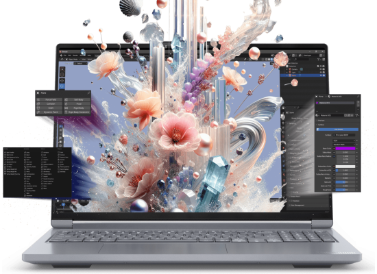 Lenovo ThinkBook 16p Gen 6 (2025) NEW Intel Core Ultra 7 Gen II 255HX 20-Cores Intel® AI Boost + Discrete NPU Card w/ NVIDIA RTX™ 5060 8GB DDR7 & 2.5K IPS 240Hz X-Rite® Factory Color Calibration Display , Luna Grey