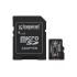 Kingston SDCS3/128GB Canvas Select Plus 128GB microSDXC Card Up to 150MB/s A1 Class 10 UHS-I with Adapter