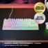 SteelSeries Apex 3 TKL RGB Gaming Keyboard – Tenkeyless Compact Form Factor - 8-Zone RGB Illumination – IP32 Water & Dust Resistant – Whisper Quiet Gaming Switch – Gaming Grade Anti-Ghosting , White