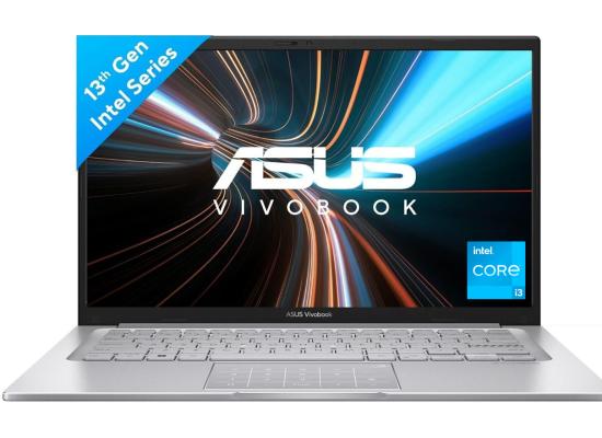 ASUS Vivobook 14 (2024) X1404VA NEW 13th Gen Intel Core i3 6-Cores Thin & Light Military-Grade - Cool Silver product thumbnail 2