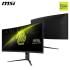 MSI MAG 342CQR E2 34" UWQHD 4K Curved 1500R 180 Hz ,1ms , sRGB 119% HDR Ready AI Vision Less Blue Light AMD FreeSync™ Premium