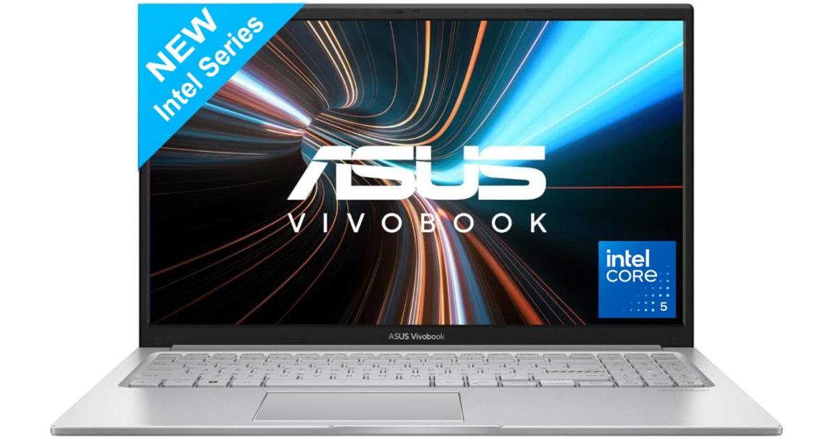 ASUS Vivobook 15 (2025) X1504 NEW Intel Core 5 10-Cores Fast Charge Better Sound Military-Grade Standard , Cool Silver