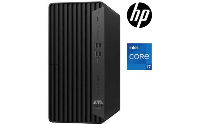 HP Elite Tower 800 G9 Desktop PC (2024) 14Gen Intel Core i7 20-Cores Protected by HP Wolf Security Support 3 Display w/ Wireless & Bluetooth