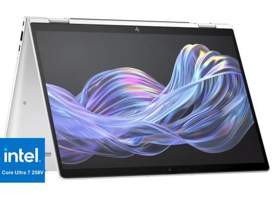 HP EliteBook X Flip G1i 14 (2025) Next Gen AI PC Intel® Ultra 7 Gen II 258V 8-Core Support Fast Charging & Long Battery Life w/ Privacy Screen Touch Screen , Silver