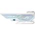 Asus XH01 ROG Herculx Graphics Card Holder Toolless Mount Zinc Alloy Structure Height Adjustable , White