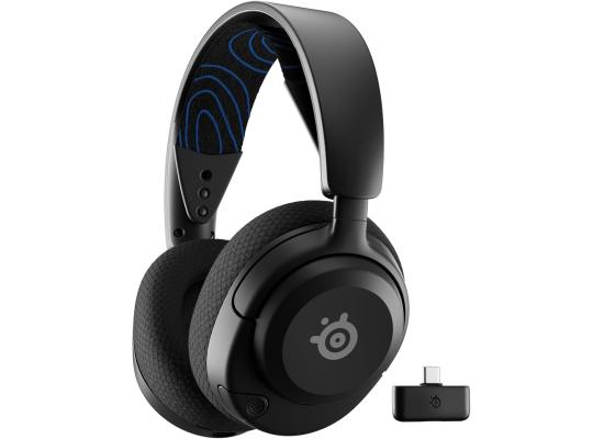 SteelSeries Arctis Nova 5P Wireless Multi-System Gaming Headset Neodymium Magnetic Drivers 100+ Audio Presets 60 HR Battery 2.4GHz or BT ClearCast Gen2.X Mic PS5, PS4, PC, Switch, Mobile , Black