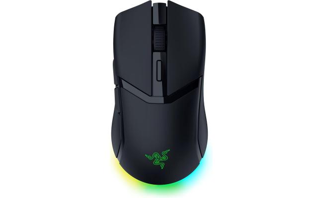 Razer Cobra HyperSpeed Wireless Gaming Mouse: 9 Customizable Controls - RGB Lighting - Optical Scroll Wheel - Optical Switches Gen-4-26K Sensor - 2.4GHz, Bluetooth & USB C - Up to 170 Hr Battery