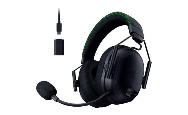 Razer BlackShark V3 Pro Wireless ANC Gaming Headset for Xbox: Full Band Mic - 50mm Drivers - 2.4 GHz, Bluetooth, USB, 3.5mm - Works with PC, Mac, PS5, Nintendo Switch - Long Battery Life - Black