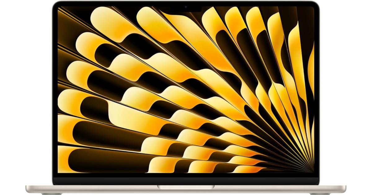 Apple NEW MacBook AIR 13 (2025) Apple M4 (512GB/24GB) 10‑Core CPU & 10‑Core GPU Retina True Tone , Starlight