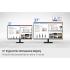 SAMSUNG ViewFinity S8 S8UD 37" 4K UHD HDR10 1.07b Color Support Flicker-Free Feature Hight Adjustable Stand w/ USB C - Black