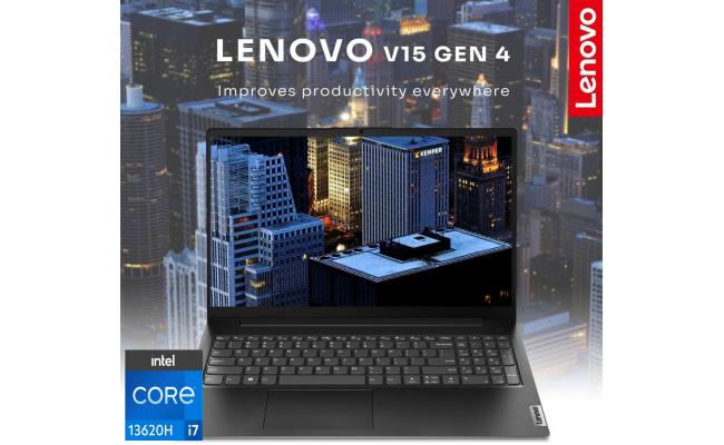 Lenovo V15 G5 (2025) NEW 13th Gen Intel Core i7 13620H 10-Cores w/ High-Performance Processor Business Class & 2 Years Warranty  - Black