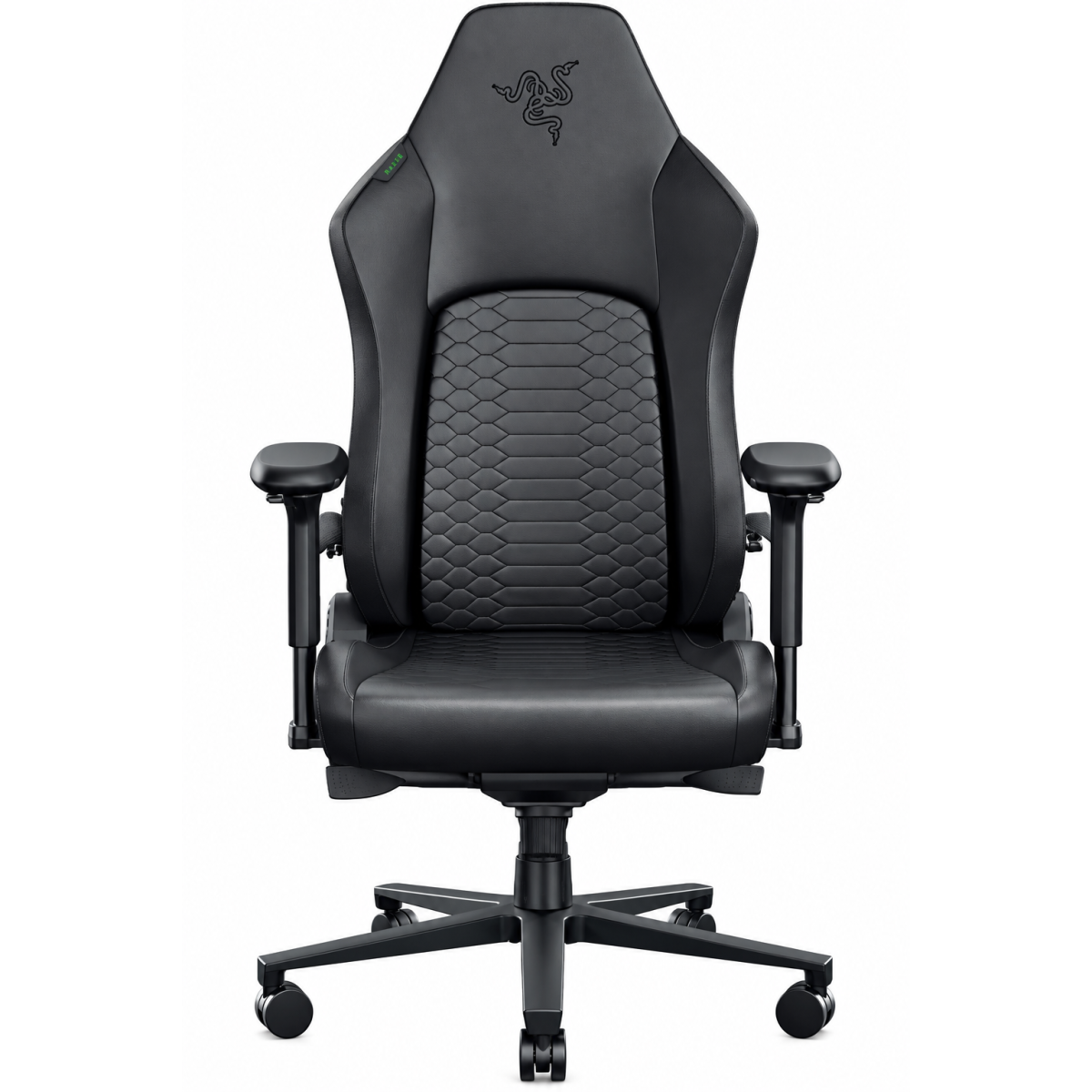 RAZER Iskur V2 NewGen (2025) Gaming Chair, HyperFlex Lumbar Support System, Gen-2 EPU Leather WITH CoolTouch Technology, Cold-Cured Foam, 4D Adjustable Armrests, Black