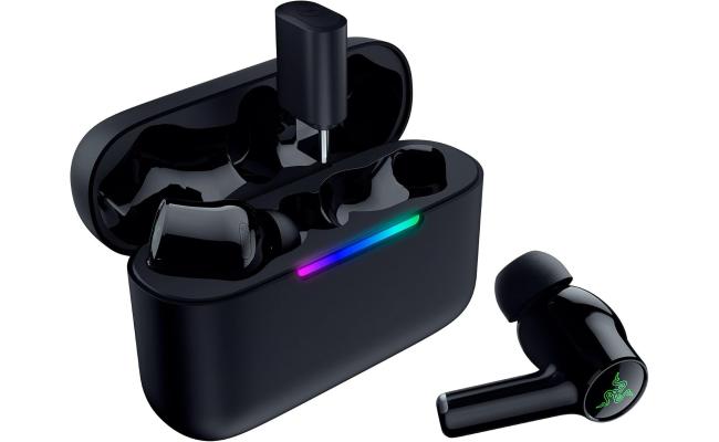 Razer Hammerhead V3 HyperSpeed Wireless Multi-Platform ANC Gaming Earbuds – 2.4GHz & Bluetooth 6.0, Up to 40 Hr Battery, THX Spatial Audio, for Smartphones, PC, Laptop, Tablet, PS5, Steam Deck – Black