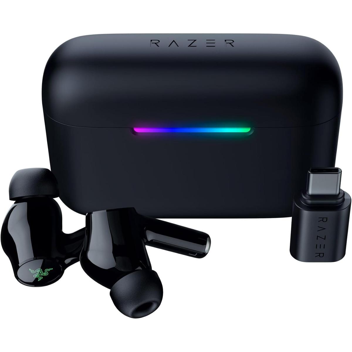 Razer Hammerhead V3 HyperSpeed Wireless Multi-Platform ANC Gaming Earbuds – 2.4GHz & Bluetooth 6.0, Up to 40 Hr Battery, THX Spatial Audio, for Smartphones, PC, Laptop, Tablet, PS5, Steam Deck – Black Razer Hammerhead V3 HyperSpeed Wireless Multi-Platform ANC Gaming Earbuds – 2.4GHz & Bluetooth 6.0, Up to 40 Hr Battery, THX Spatial Audio, for Smartphones, PC, Laptop, Tablet, PS5, Steam Deck – Black
