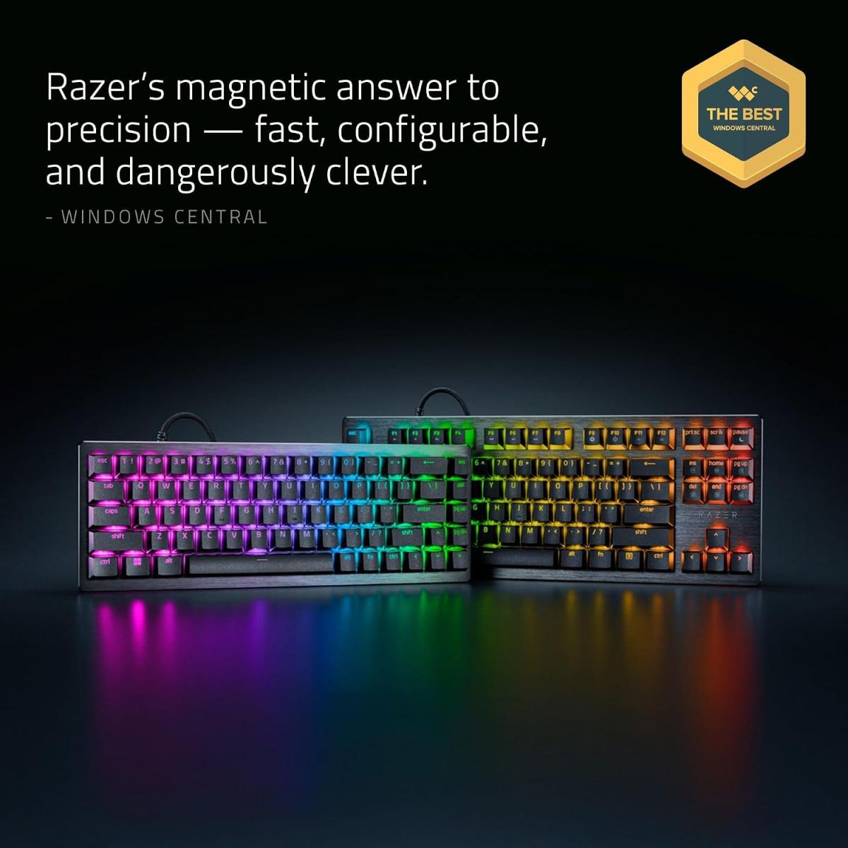 Razer Huntsman V3 HE Magnetic Mini 65% 8KHz Gaming Keyboard - Arabic / English Razer Huntsman V3 HE Magnetic Mini 65% 8KHz Gaming Keyboard - Arabic / English