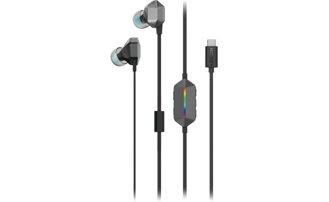 Lenovo Legion E510 RGB Gaming in-Ear Headphones with USB-C 7.1 Surround Sound, Hi-Res Audio, in-Line Controller with RGB Lights - Compatible with PC, Tablet, Phone Lenovo Legion E510 RGB Gaming in-Ear Headphones with USB-C 7.1 Surround Sound, Hi-Res Audio, in-Line Controller with RGB Lights - Compatible with PC, Tablet, Phone