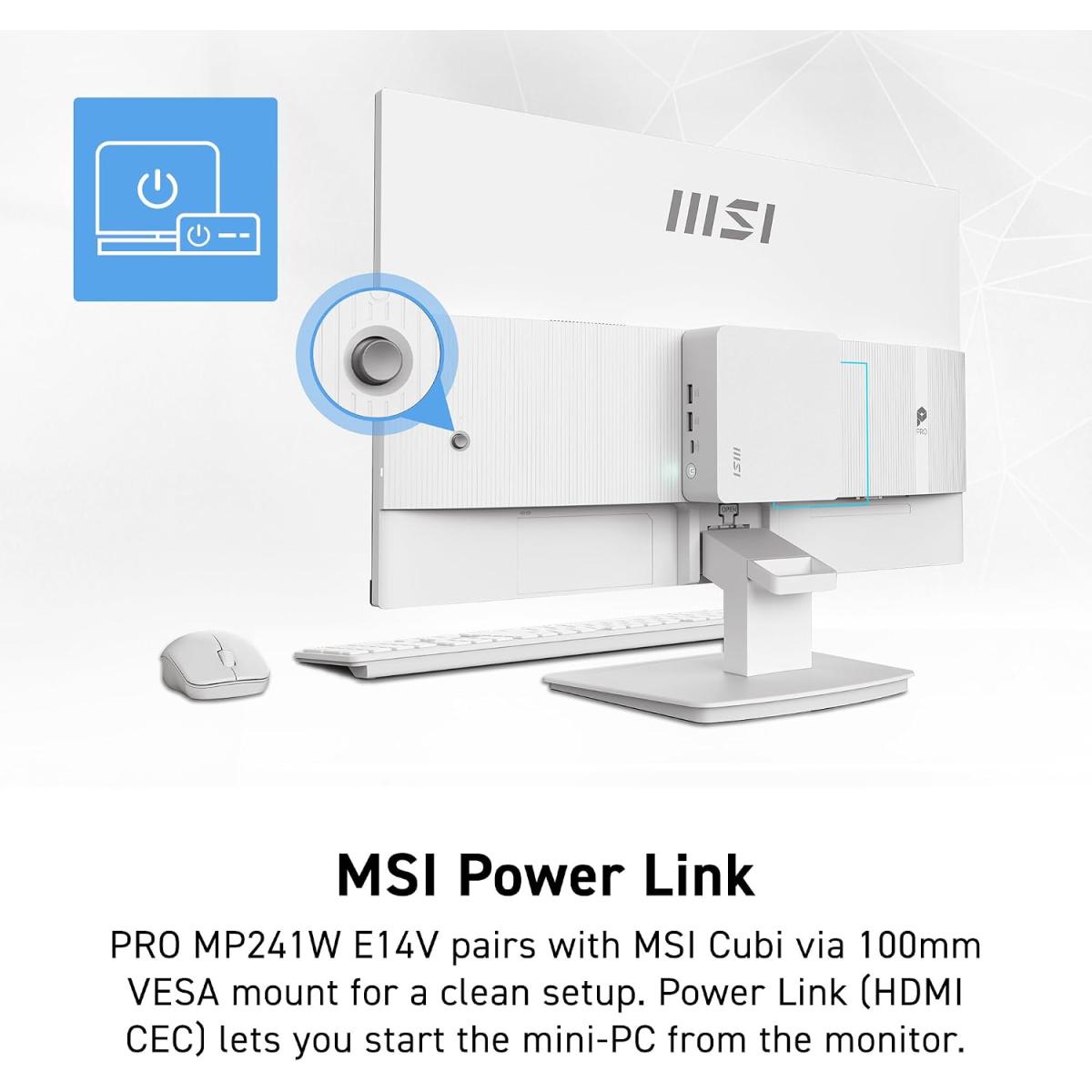 MSI PRO MP241W E14V 24 MSI PRO MP241W E14V 24