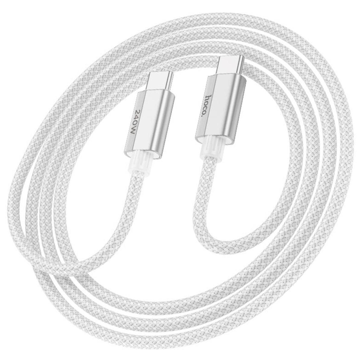HOCO U134 Primero 240W USB-C to USB-C PD 3.1 Cable 1.8 m Gray