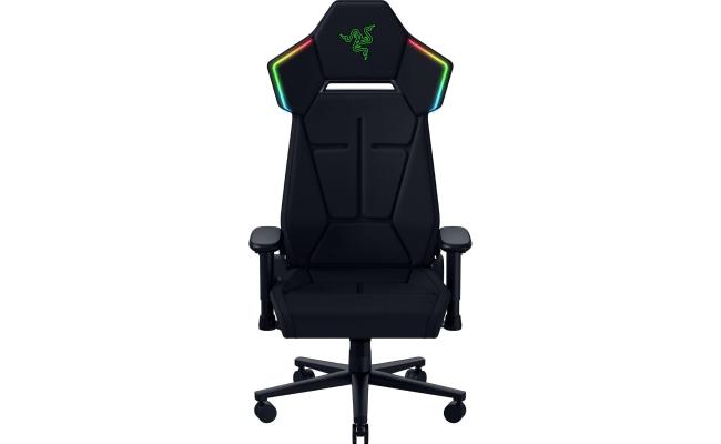 Razer Soma Chroma Wireless RGB Gaming Chair, Fabric Ergonomic Computer Chair with Chroma RGB Lighting, Built-in Lumbar Support, Dual-Density Foam Cushion, 155° Recline, Black Razer Soma Chroma Wireless RGB Gaming Chair, Fabric Ergonomic Computer Chair with Chroma RGB Lighting, Built-in Lumbar Support, Dual-Density Foam Cushion, 155° Recline, Black