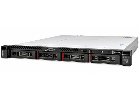 Lenovo ThinkSystem SR250 V3 Intel Xeon E-E-2468 up to 5.2GHz 8-Cores w/ 32GB DDR4 Memory & 800W Power Supply