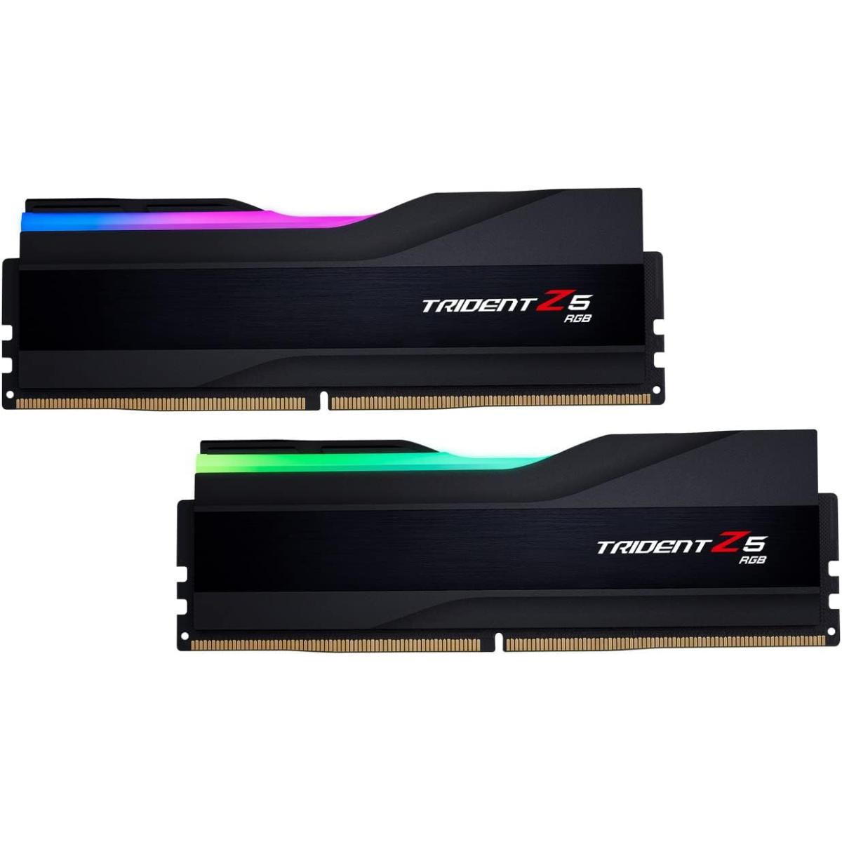 G.SKILL Trident Z5 RGB 32GB (2x16GB) DDR5 8000MT/s CL38 Memory Kit – Matte Black G.SKILL Trident Z5 RGB 32GB (2x16GB) DDR5 8000MT/s CL38 Memory Kit – Matte Black