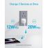 Anker 323, 33W Wall Charger + USB-C To C Cable 3ft, USB Type-A & USB Type-C Interface, ActiveShield Safety System, Portable, Universal Compatibility, White