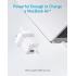 Anker 323, 33W Wall Charger + USB-C To C Cable 3ft, USB Type-A & USB Type-C Interface, ActiveShield Safety System, Portable, Universal Compatibility, White