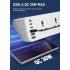 LDNIO SC10610 Power Socket PD 20W Fast Charging Smart Power Strips 10 Universal Standard Charging Power Extension
